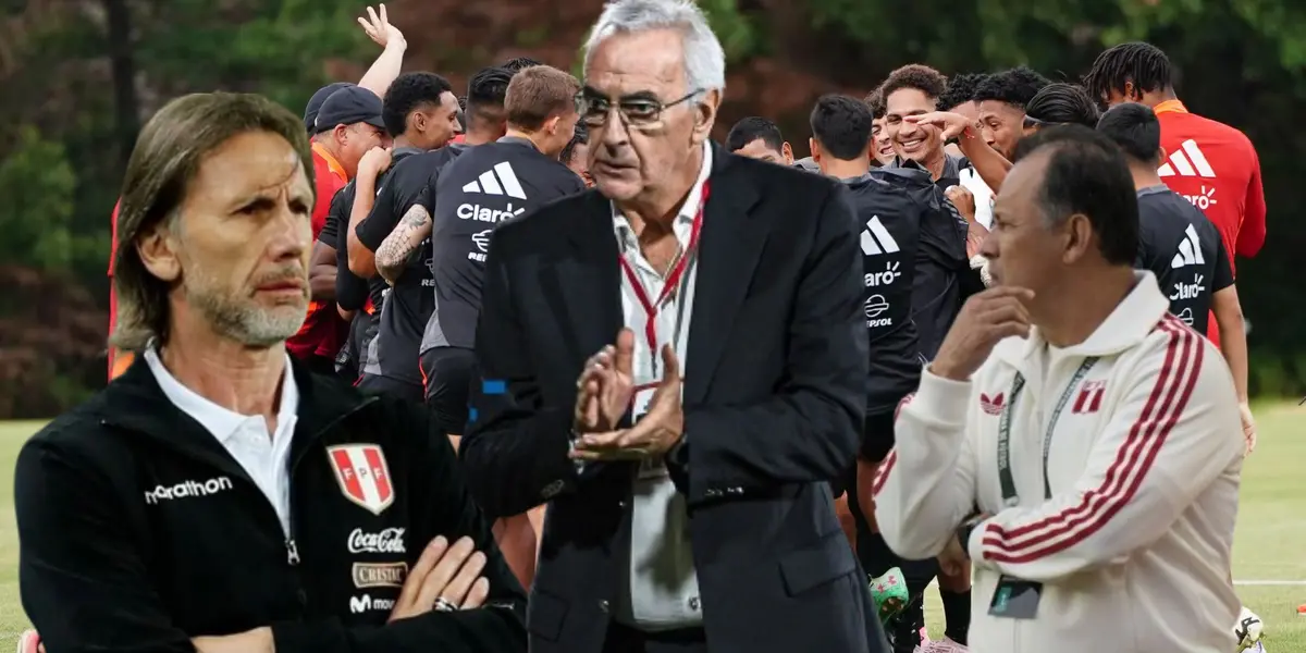 Ricardo Gareca - Jorge Fossati - Juan Reynoso - Selección Peruana (Foto: América TV)