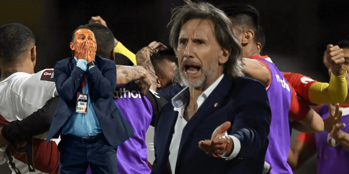 Ricardo Gareca le respondió a Juan Reynoso por decir que los peruanos no corren