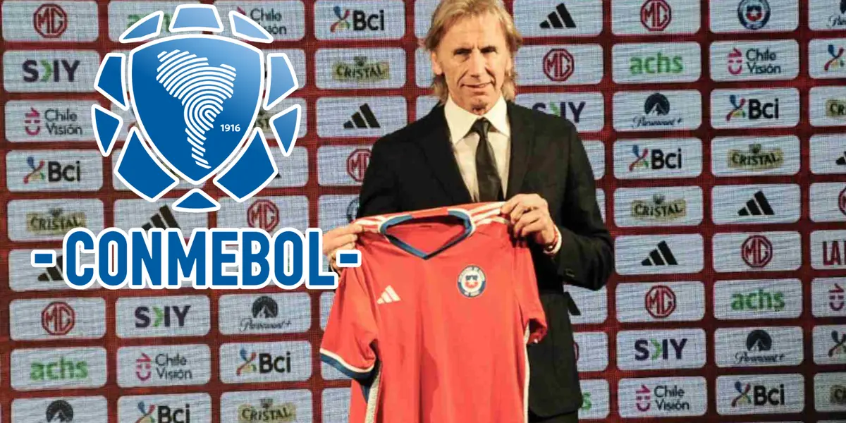Ricardo Gareca llegó a Chile y esto dijo la CONMEBOL