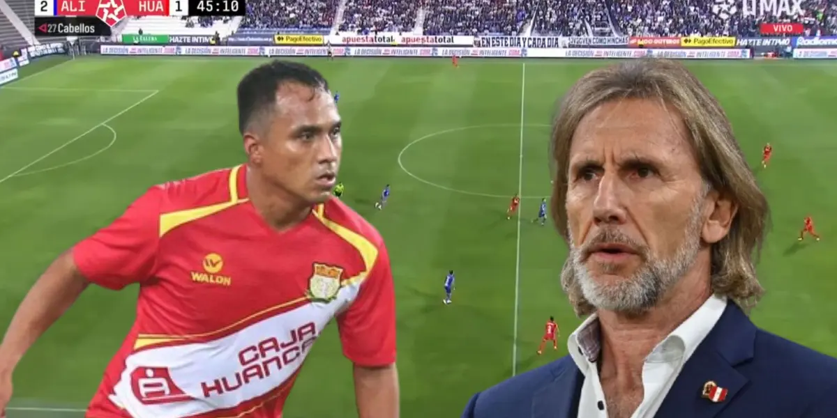 Ricardo Gareca - Marcos Lliuya (Foto: Captura X)