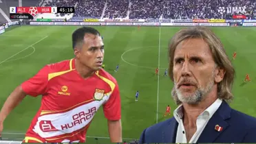 Ricardo Gareca - Marcos Lliuya (Foto: Captura X)