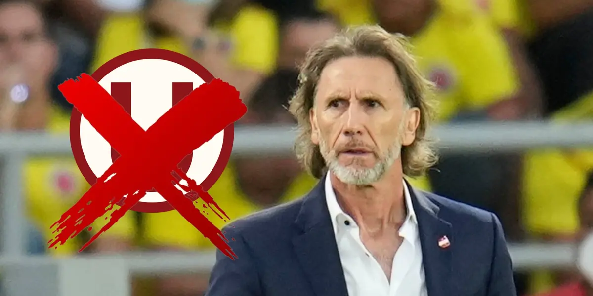 Ricardo Gareca no llegará a Universitario de Deportes