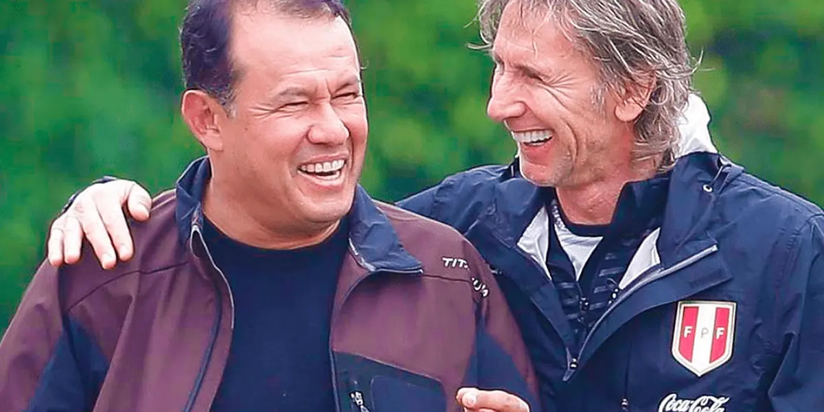 Ricardo Gareca puso unas condiciones para poderse ver con Juan Reynoso