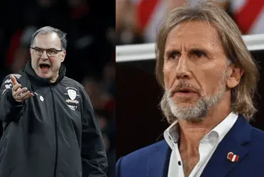 Ricardo Gareca recibió un duro golpe por parte de Marcelo Bielsa