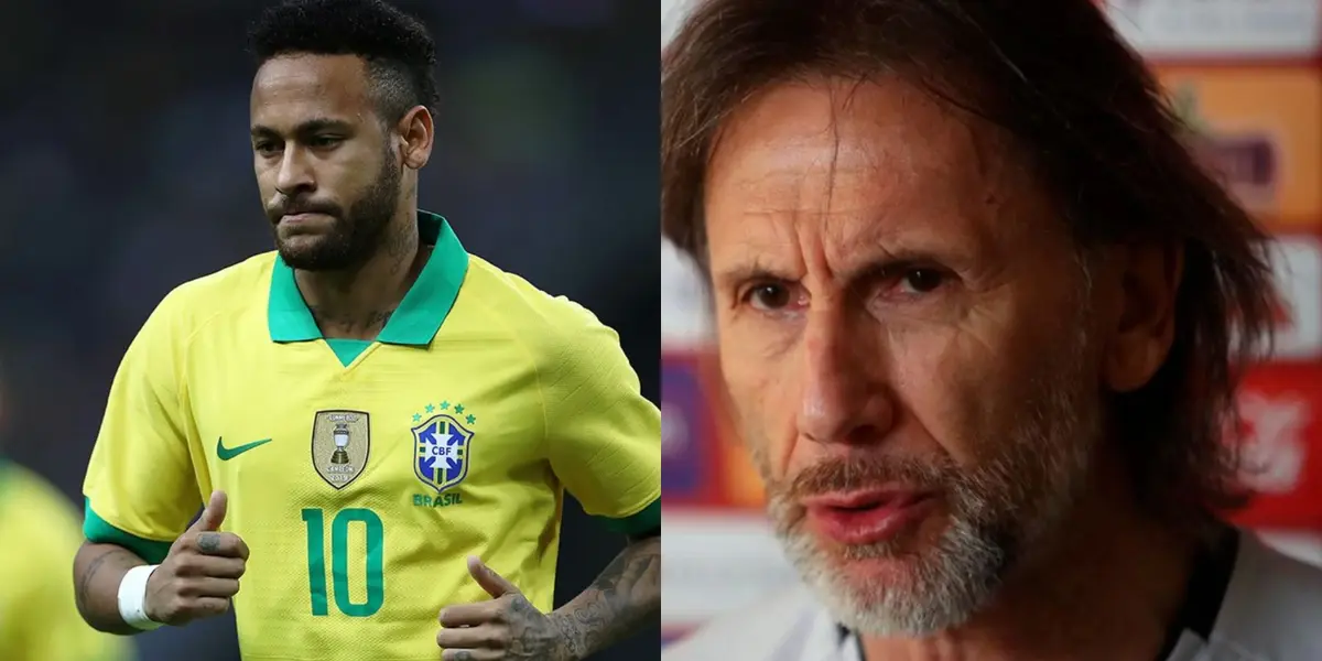 Ricardo Gareca no se guarda nada y quiere bloquear por completo a Neymar Jr.