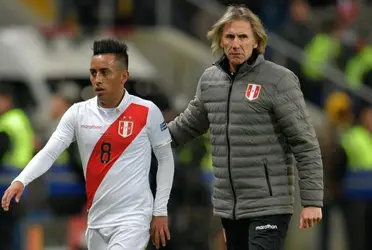 Ricardo Gareca topó el tema de Christian Cueva y el castigo que tendría en el Copa América, por haber roto el protocolo de seguridad.
