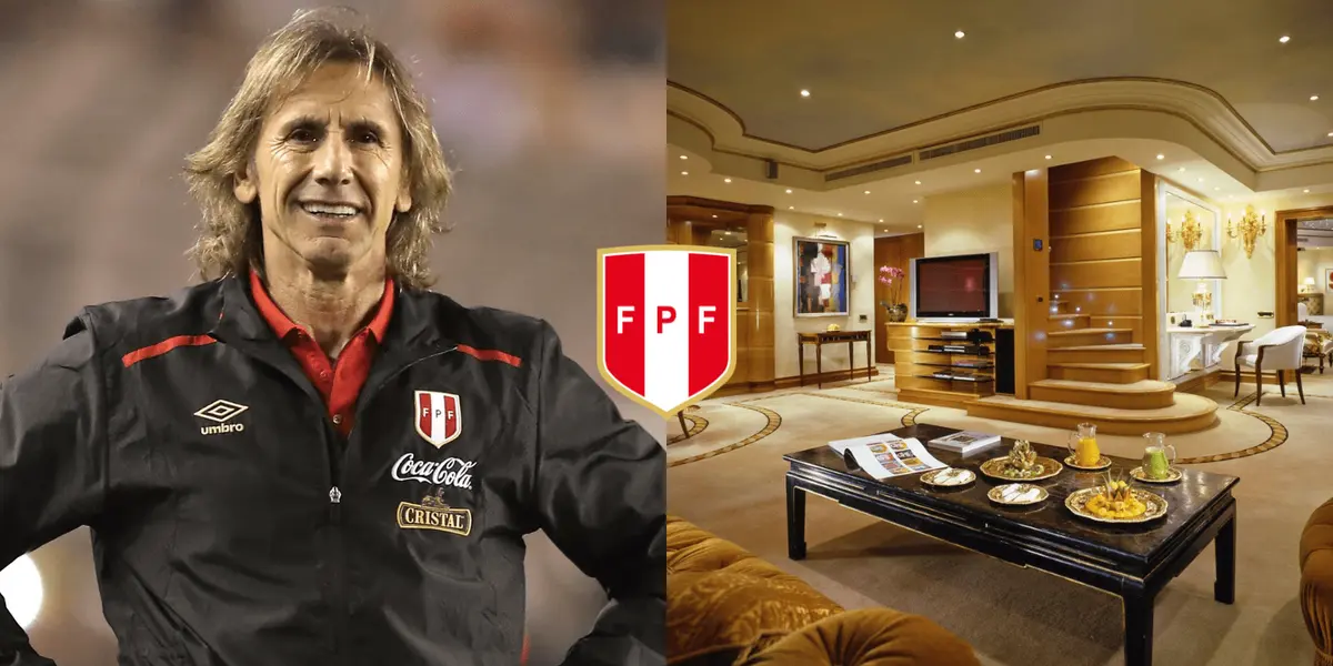 Ricardo Gareca vivía en un amplio depatamento en una zona exclusiva en el Perú