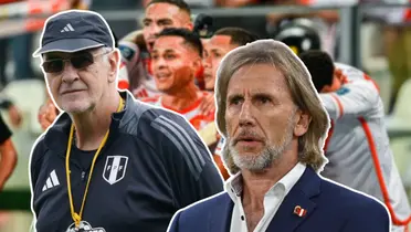 Ricardo Gareca y Jorge Fossati en la Selección Peruana