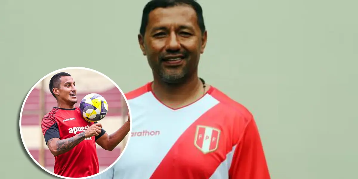 Roberto Palacios y Alex Valera (Foto: Universitario y FPF).