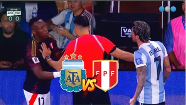 Rodrigo De Paul - Luis Advíncula (Foto: Captura X)