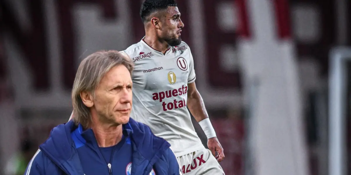 Rodrigo Ureña - Ricardo Gareca (Foto: X)