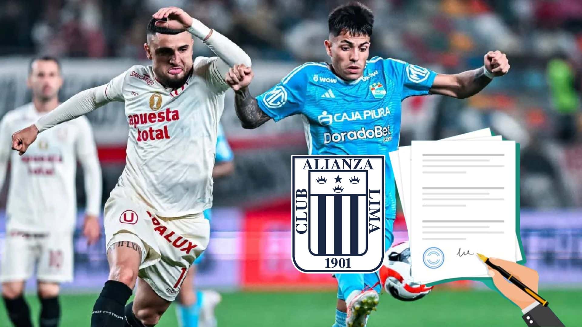 Rodrigo Ureña - Santiago González (Foto: Liga 1)