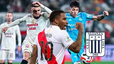 Rodrigo Ureña - Santiago González - Jefferson Farfán (Foto: X)