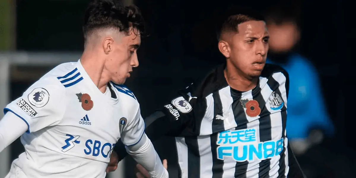 Rodrigo Vilca marcó con el Newcastle United, pero recibió una terrible noticia