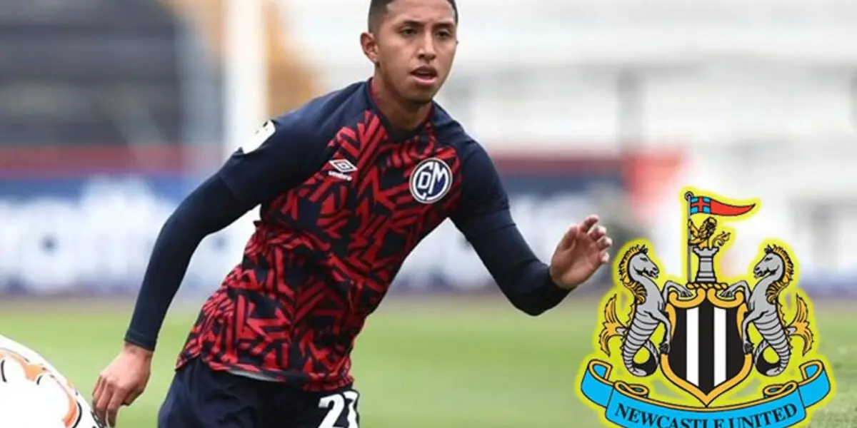 Rodrigo Vilca sorprendió a más de uno al subir una foto donde se veía los frutos de su entrenamiento en el Newcastle.