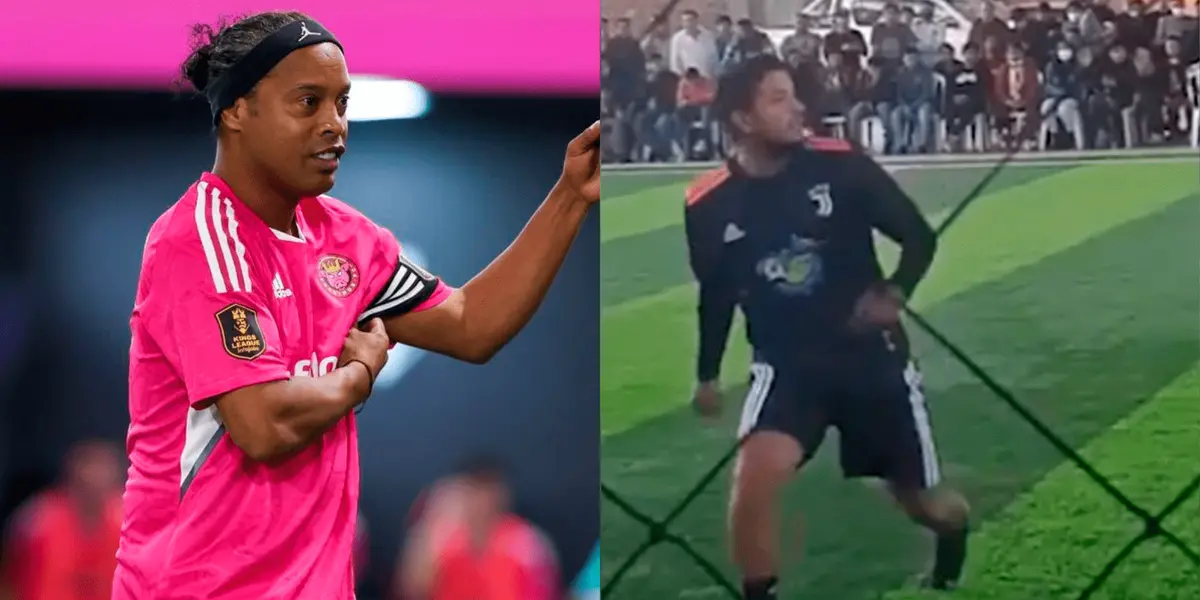 Ronaldinho cobra solo 15 mil por partido en la Kings League
