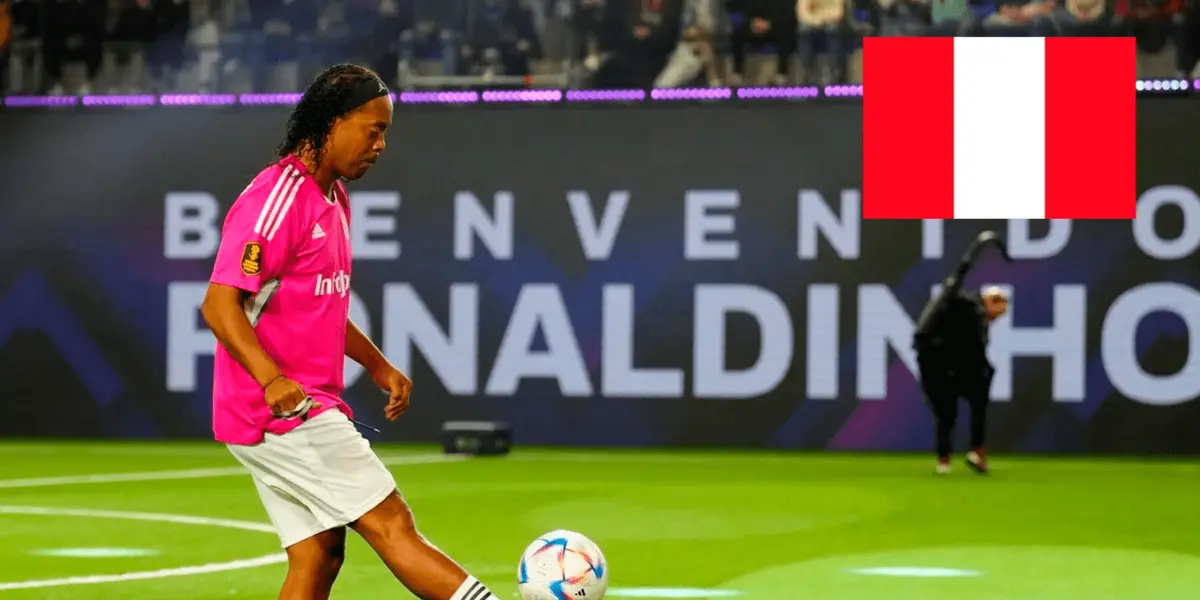 Ronaldinho tendrá un equipo en la Kings League y podría llevar a un peruano