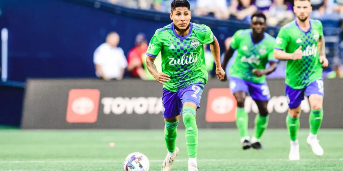 Ruidíaz anotó por partida doble en el último encuentro del Seattle Sounders