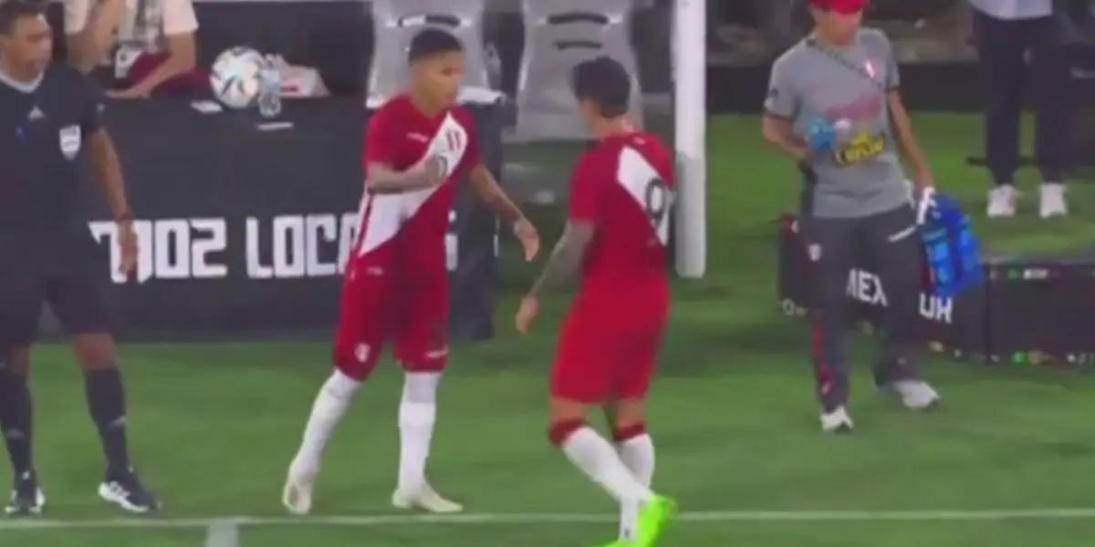 Ruidíaz ingresó en la parte complementaria