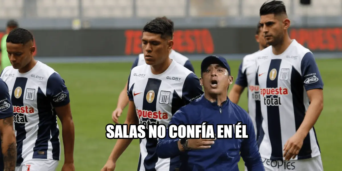 Salas no lo quiere más en Alianza Lima y tomó radical decisión