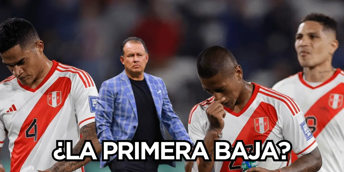 Salió lesionado y prende las alarmas para la Selección Peruana