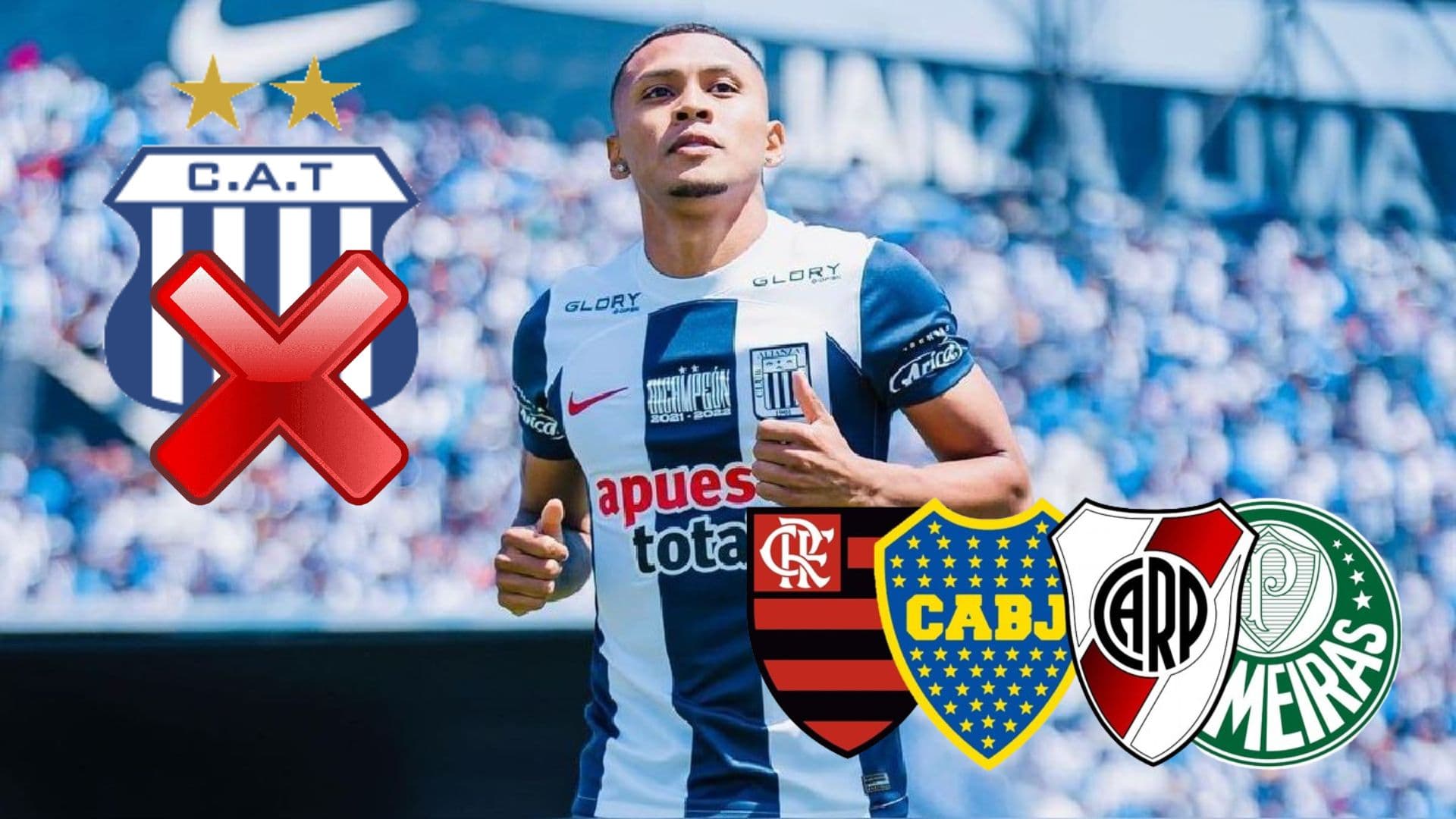 Se cayó lo de Talleres y el histórico de Sudamérica que quiere a Bryan Reyna