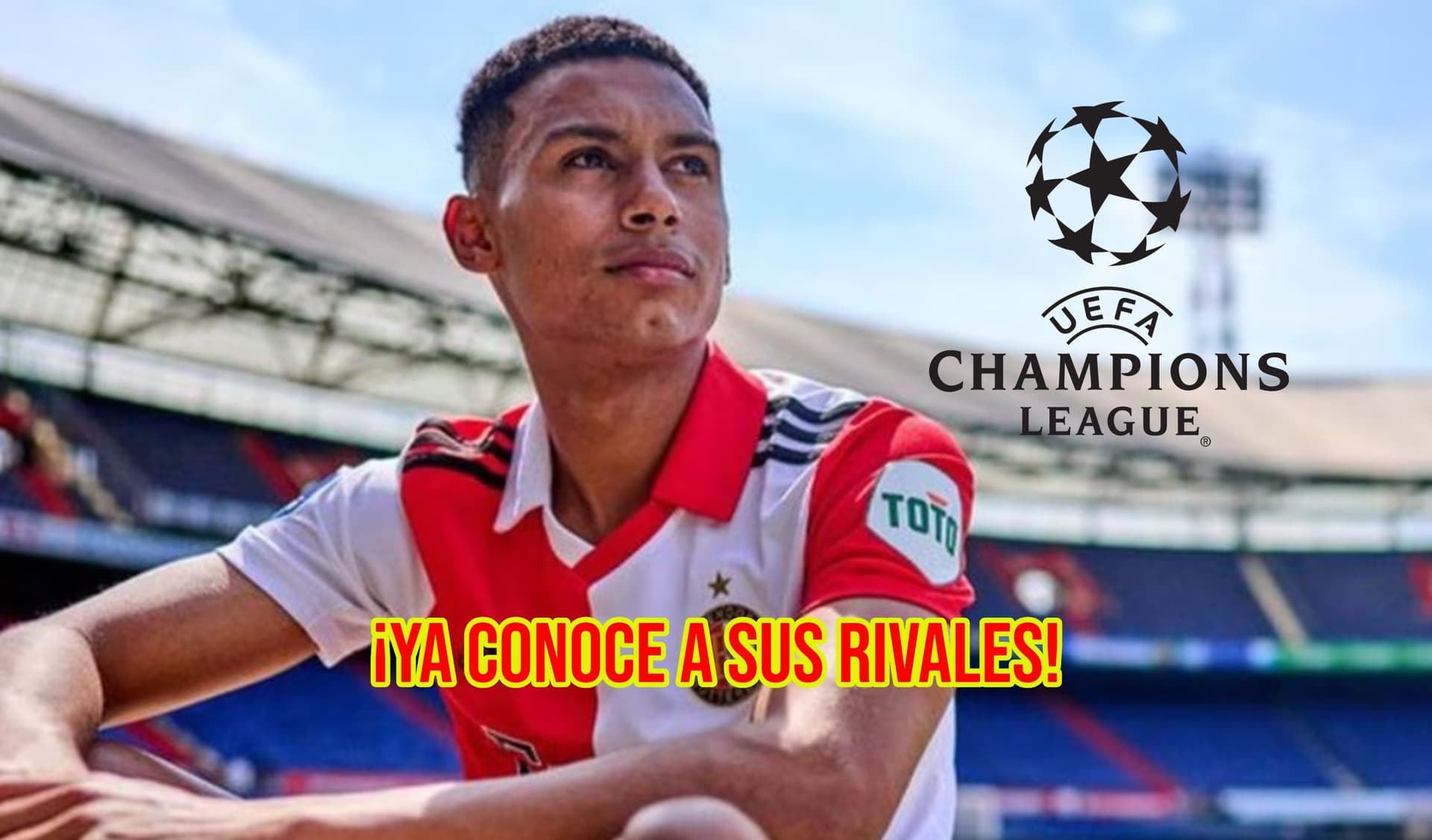 Se conocieron los rivales del Feyenoord en la Champions League.