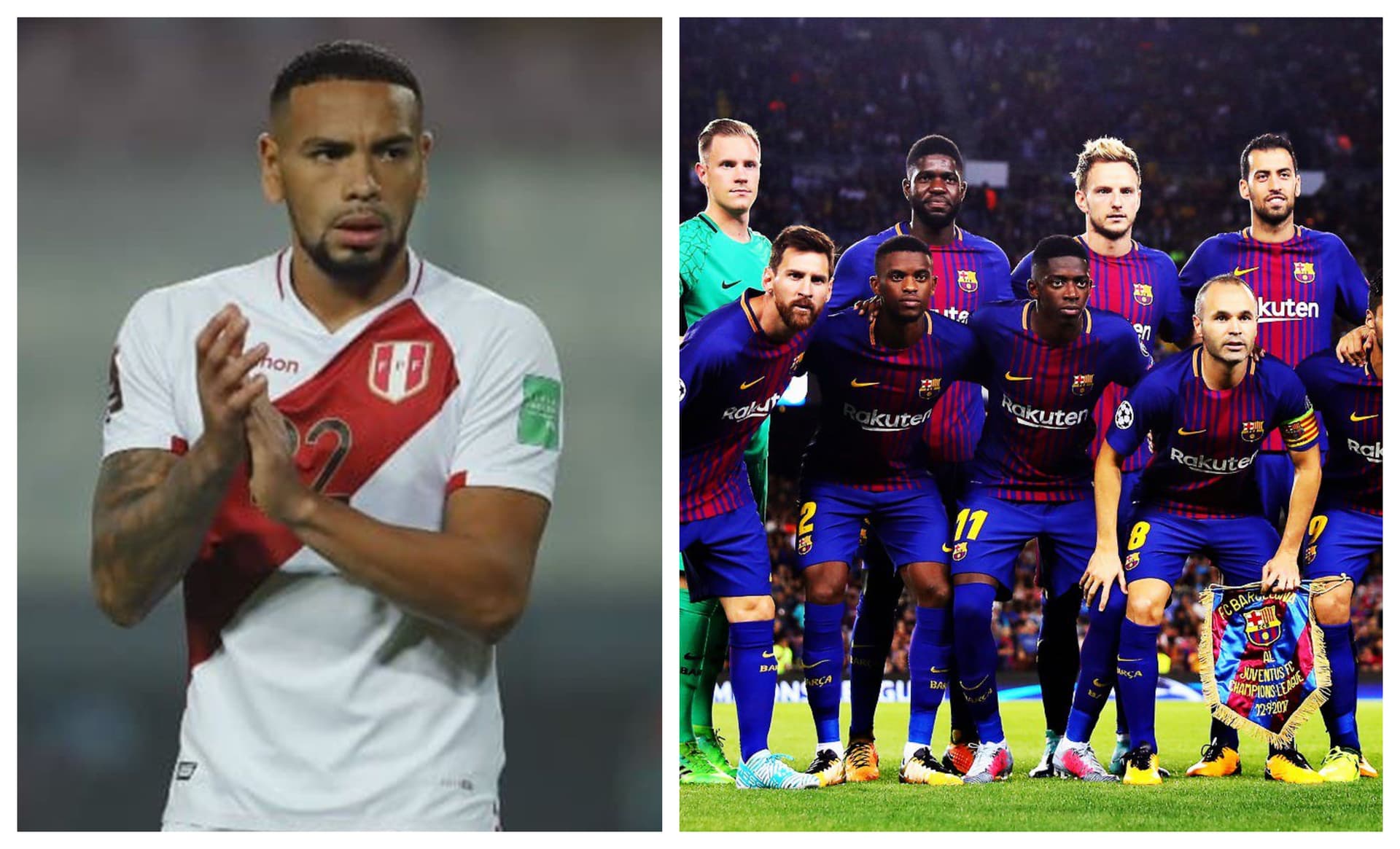 Se encuentra en estos momentos en la plantilla del Barcelona.