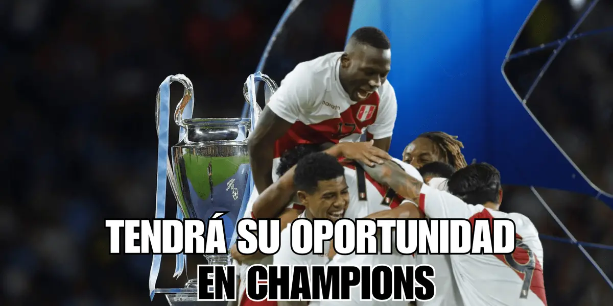 Se ha confirmado que hay un peruano que estaría con opciones de jugar la Champions League