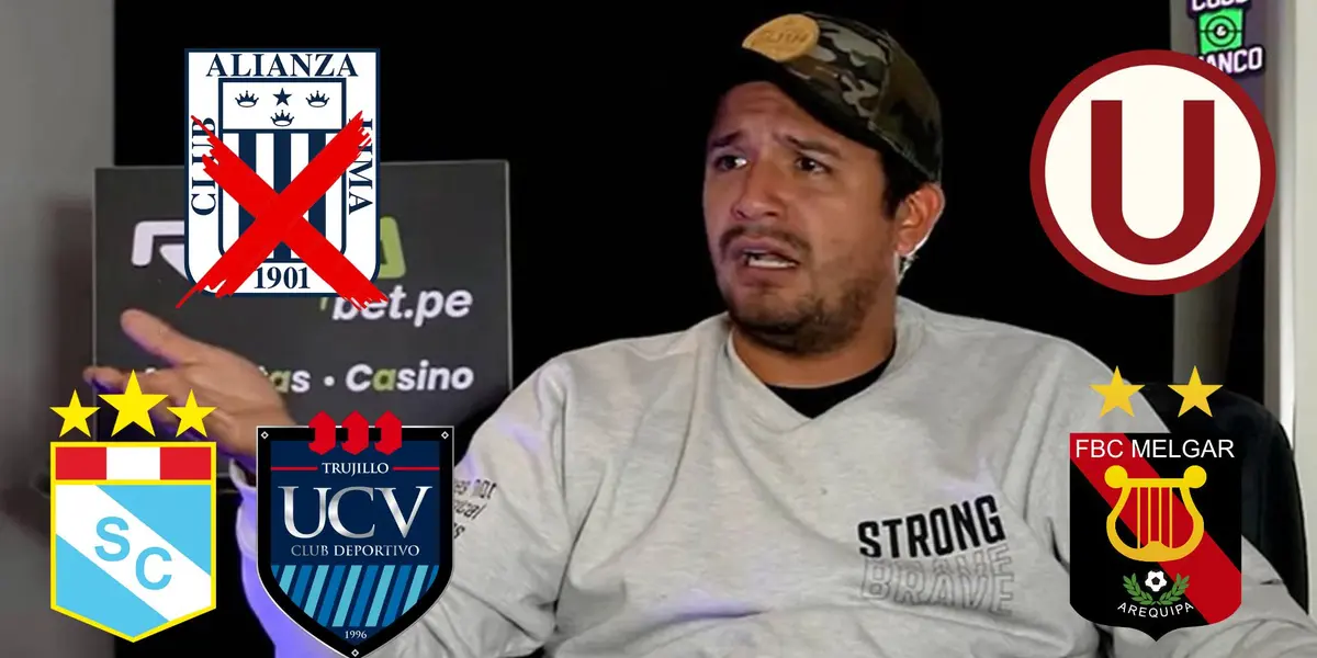 Se olvidó de Alianza Lima, el gran candidato al título 2024 para Reimond Manco