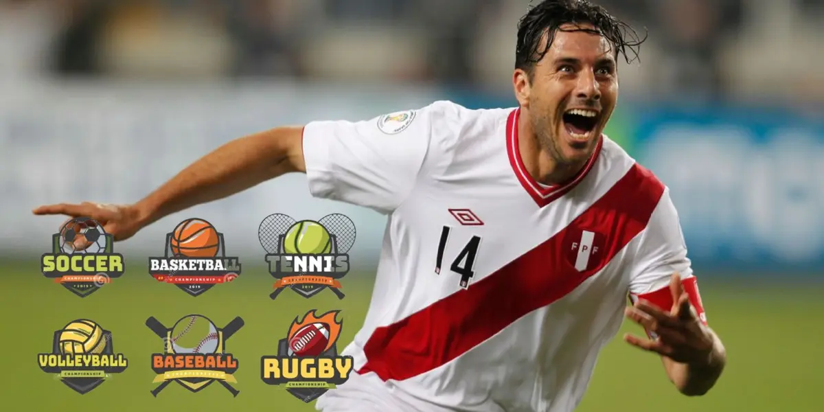 ¿Se olvidó del fútbol? El nuevo deporte en el que Claudio Pizarro la viene rompiendo