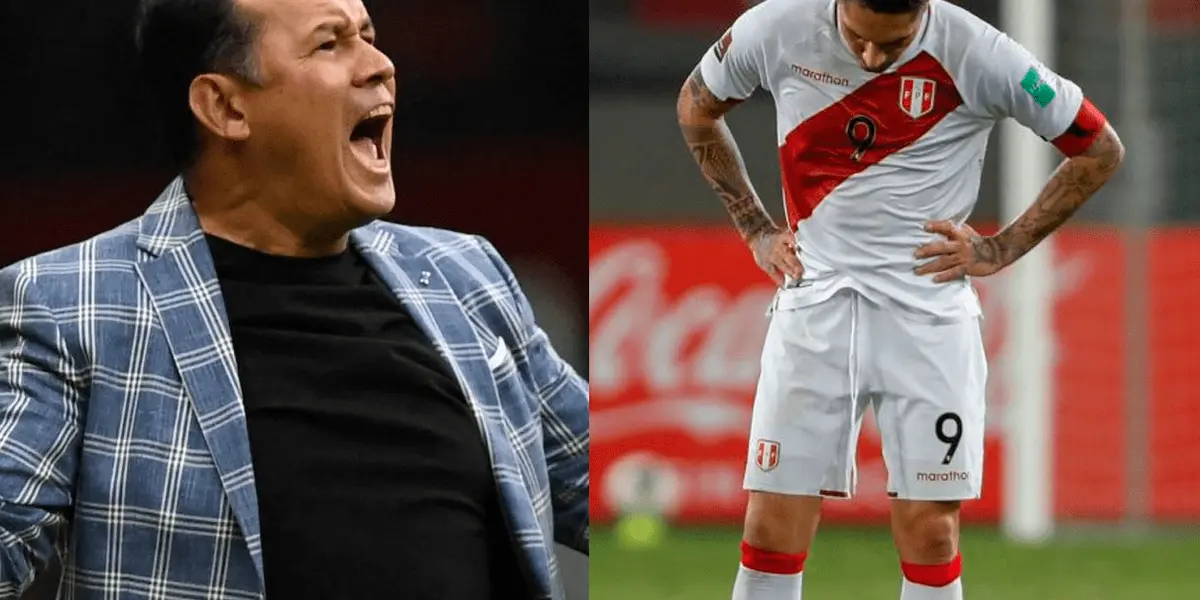 Se pudo conocer que ya Juan Reynoso se molestó con un jugador en la Selección Peruana