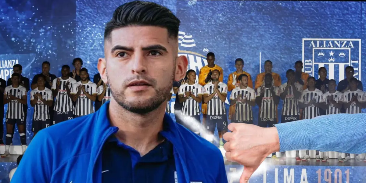 Se queja de que le bajaron el dedo y el pobre valor de Zambrano ahora sin club