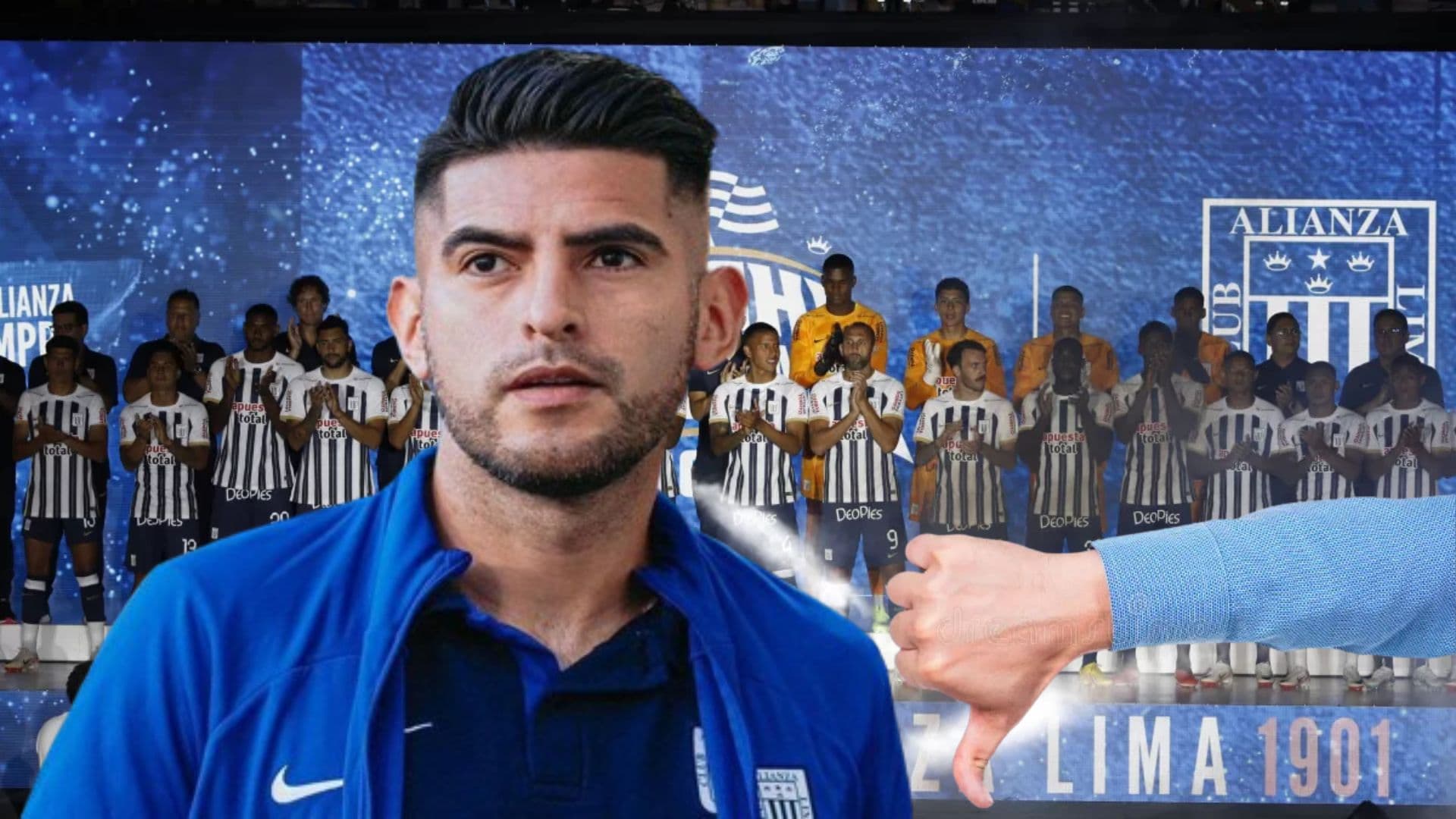 Se queja de que le bajaron el dedo y el pobre valor de Zambrano ahora sin club