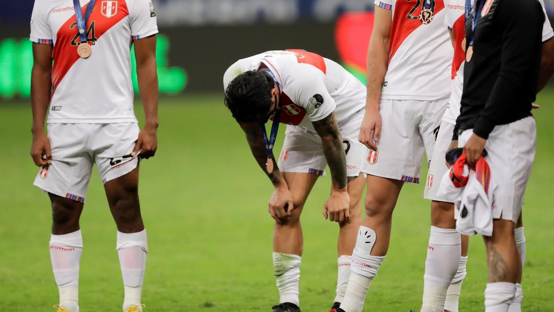 Se trata de Nilson Loyola, quien sufrió una lesión en los entrenamientos.