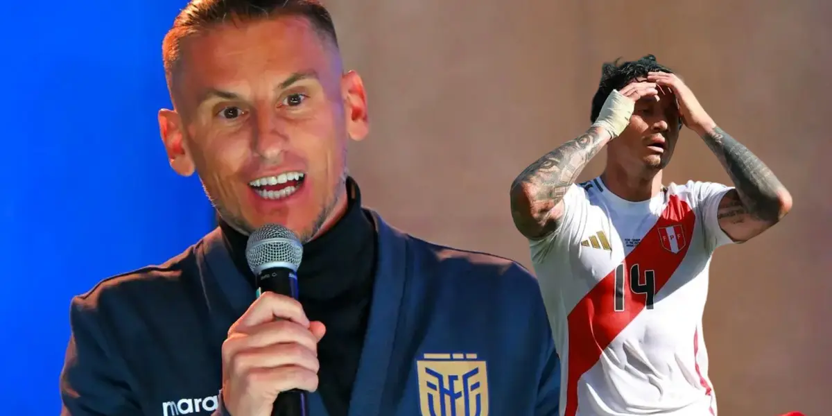 Sebastián Beccacece - Gianluca Lapadula (Foto: AFP)