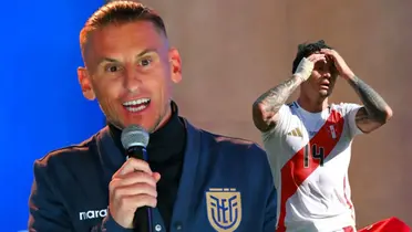 Sebastián Beccacece - Gianluca Lapadula (Foto: AFP)