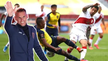 Sebastián Beccacece - Gianluca Lapadula (Foto: EFE)