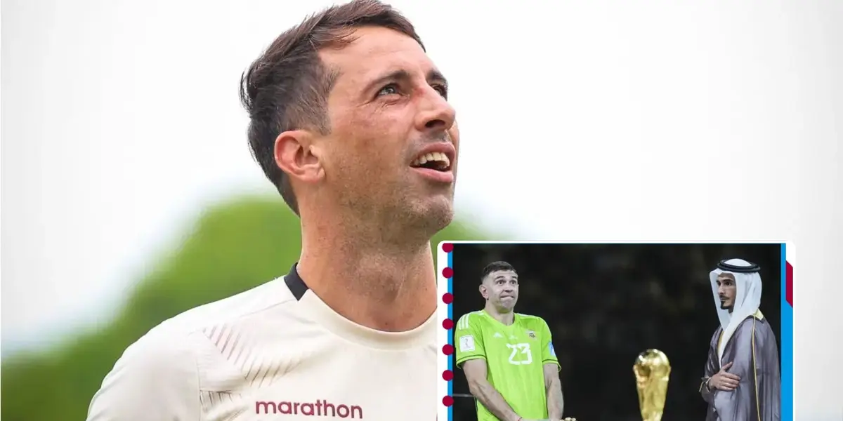 Sebastián Britos - Emiliano Martínez (Foto: Club Universitario de Deportes)