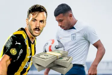 Sebastián Rodríguez en el Peñarol y D' Arrigo en Alianza Lima.