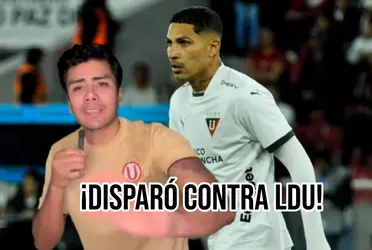 Según influencer, el hijo de Doña Peta salvó las papas a LDU de Quito en la Copa Sudamericana.