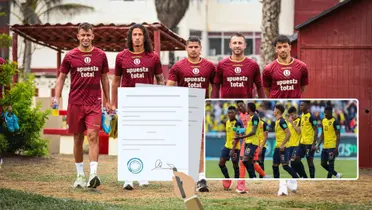 Selección Ecuatoriana - Universitario de Deportes (Foto: X)