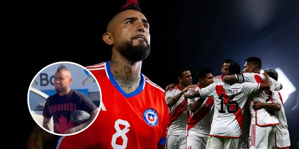 Selección Peruana - Arturo Vidal (Foto: La Roja)