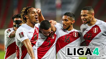 Selección Peruana celebrando gol