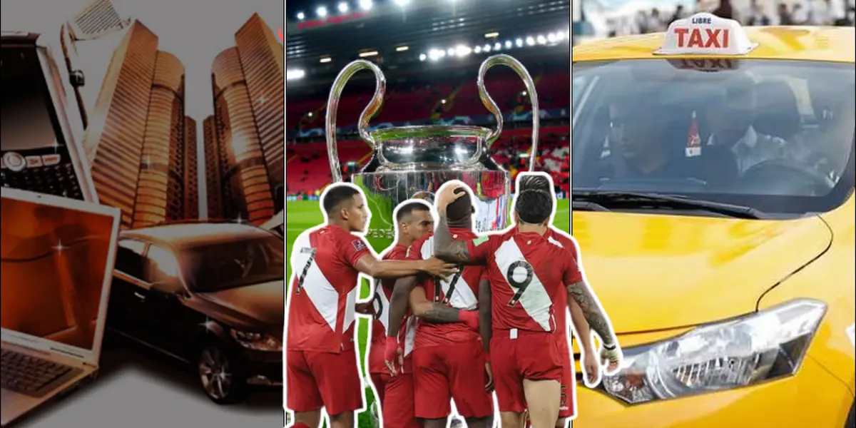 Selección Peruana celebrando gol