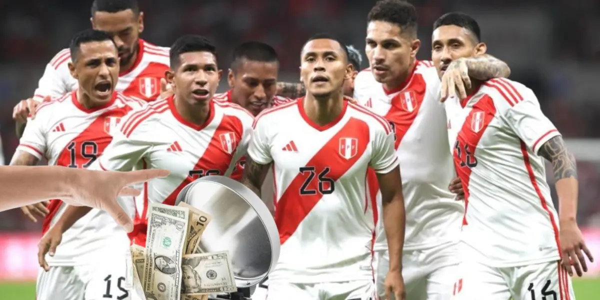 Selección Peruana celebrando gol