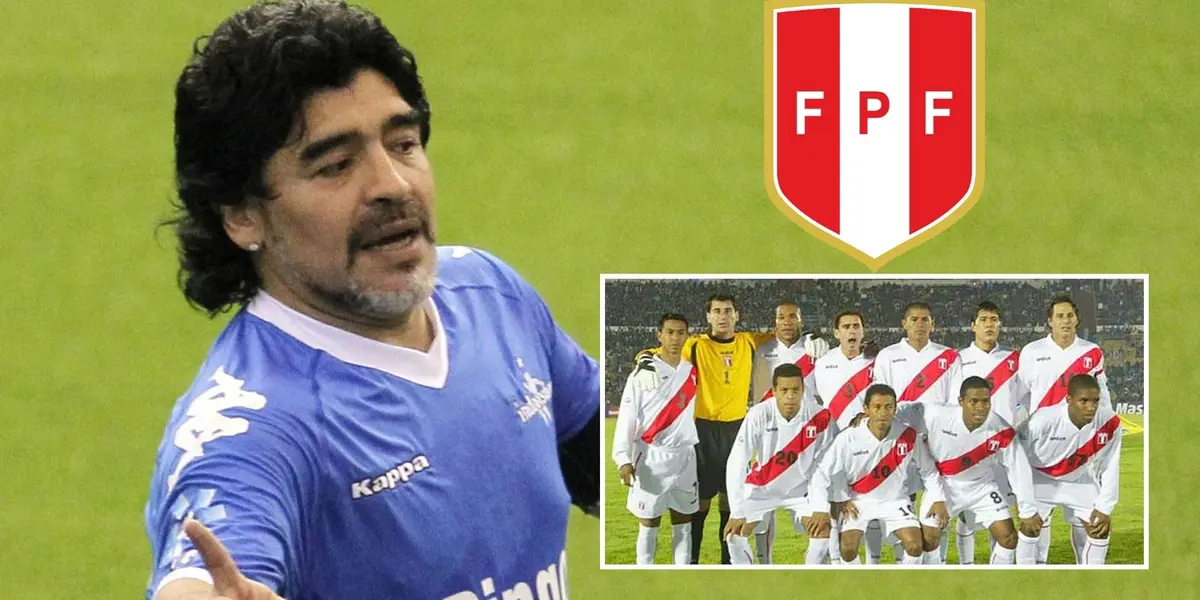 Selección Peruana - Diego Armando Maradona (Foto: RTVE)