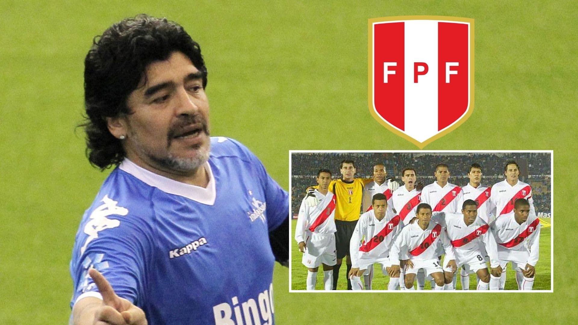Selección Peruana - Diego Armando Maradona (Foto: RTVE)