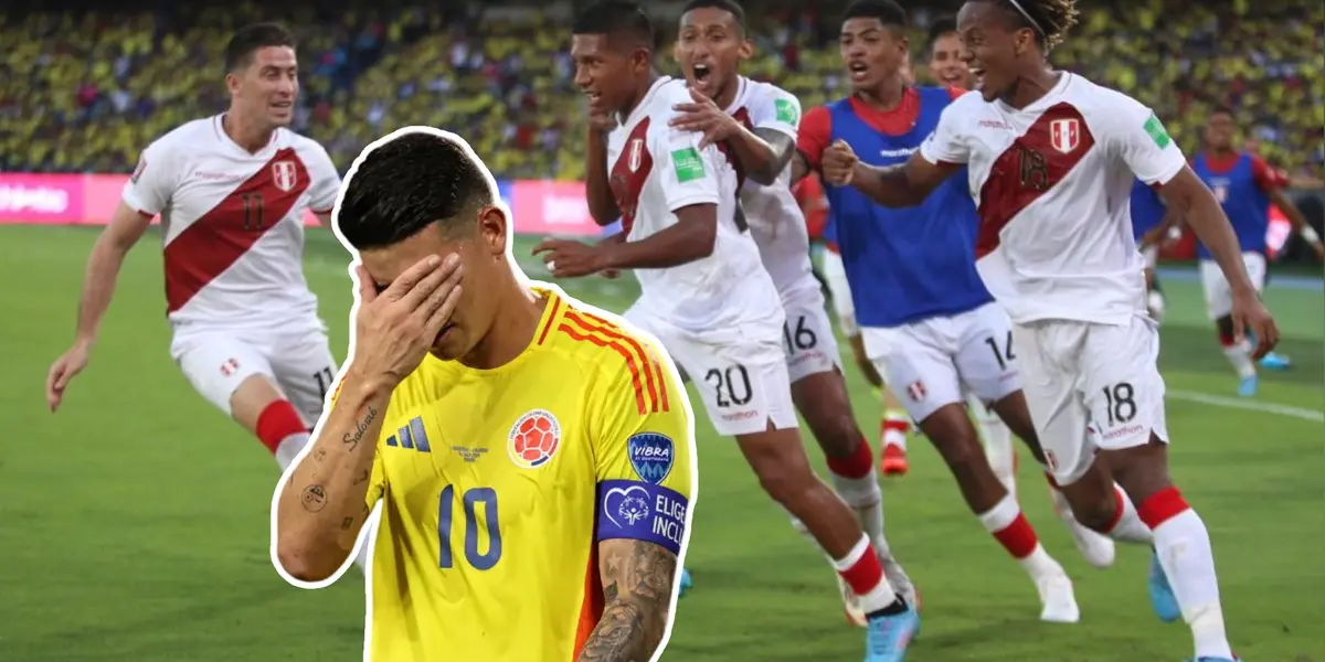 Selección Peruana - James Rodríguez (Foto: FPF)