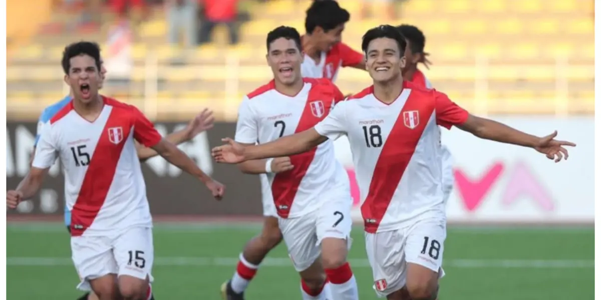 Selección Peruana Juvenil. FOTO: RPP